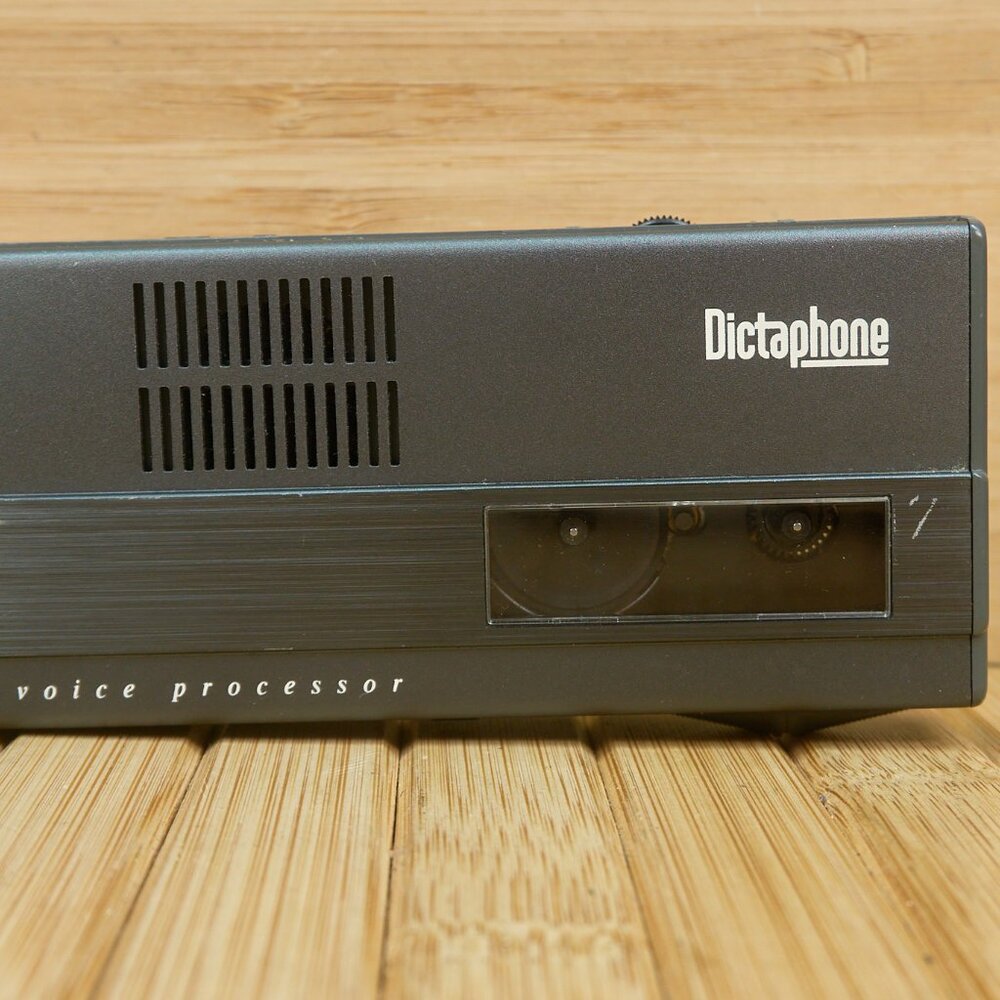 Vintage Dictaphone 1243 Handheld Cassette Voice Recorder, Made in Japan